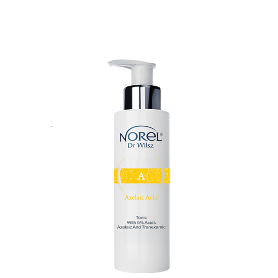 NOREL DR.WILSZ AZELAIC ACID BEZALKOHOLOWY 5% TONIK Z KWASAMI AZELAINOWYM I TRANEKSAMOWYM 100ML DT308